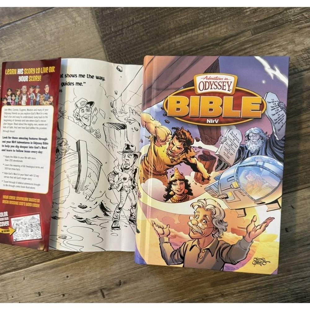 NIRV, ADVENTURES IN ODYSSEY BIBLE By Gary Locke & Sergio‎ Cariello - Hardcover